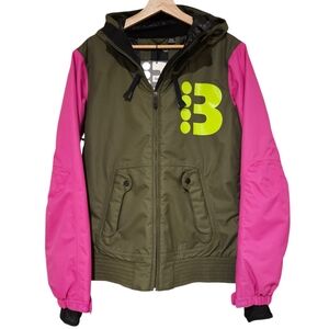 Vintage Bench B Honey Jacket Women’s Medium Green Pink